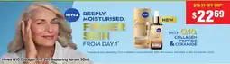 Chemist Warehouse Nivea Q10 Collagen Pro 3in1 Repairing Serum offer