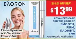 Chemist Warehouse Eáoron Hyaluronic Acid Glutathione Essence offer