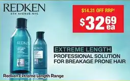 Chemist Warehouse Redken Extreme Length Range offer