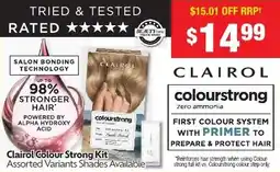 Chemist Warehouse Clairol Colour Strong Kit Assorted Variants Shades Available offer