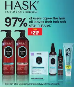Chemist Warehouse Hask hair and skin kindness offer