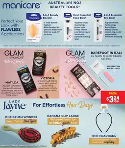 Chemist Warehouse Manicare Glam by Manicare or Lady Jayne Range offer