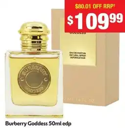 Chemist Warehouse Burberry Goddess edp offer