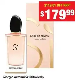 Chemist Warehouse Giorgio Armani Si edp offer