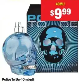 Chemist Warehouse Police To Be edt offer