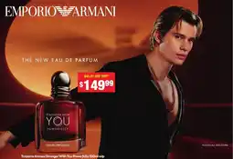 Chemist Warehouse Emporio Armani Stronger With You Powerfully edp offer