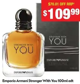 Chemist Warehouse Emporio Armani Stronger With You edt offer