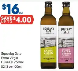 Foodland Squeaky Gate Extra Virgin Olive Oil offer
