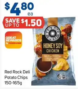 Foodland Red Rock Deli Potato Chips offer