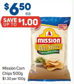 Foodland Mission Corn Chips offer