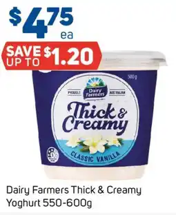 Foodland Dairy Farmers Thick & Creamy Yoghurt offer