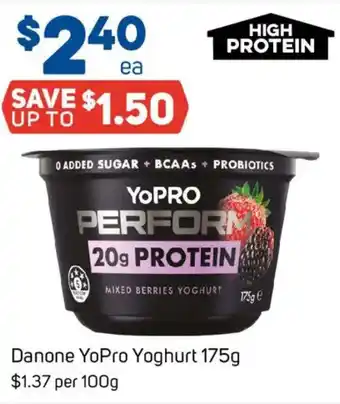Foodland Danone YoPro Yoghurt offer