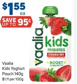 Foodland Vaalia Kids Yoghurt Pouch offer