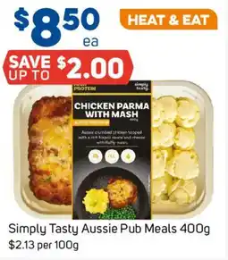 Foodland Simply Tasty Aussie Pub Meals offer