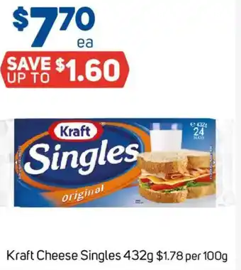 Foodland Kraft Cheese Singles offer