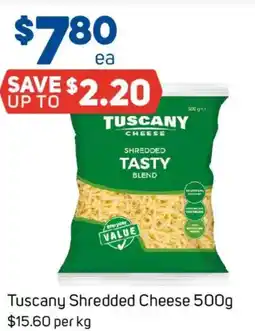 Foodland Tuscany Shredded Cheese offer