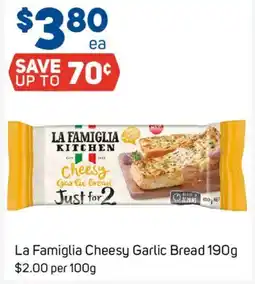 Foodland La Famiglia Cheesy Garlic Bread offer
