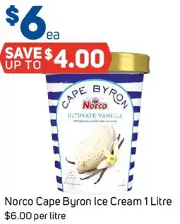 Foodland Norco Cape Byron Ice Cream offer