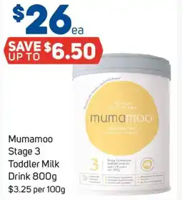 Foodland Mumamoo Stage 3 Toddler Milk Drink offer