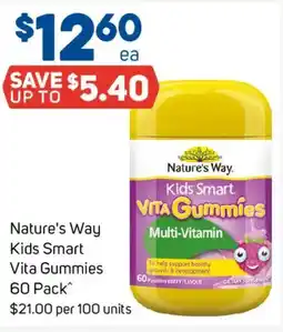 Foodland Natures Way Kids Smart Vita Gummies offer