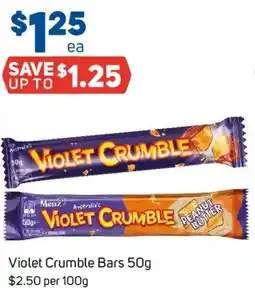 Foodland Violet Crumble Bars offer