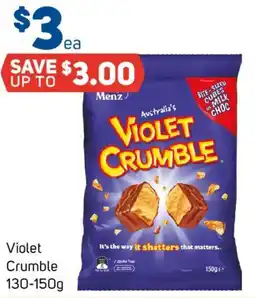 Foodland Violet Crumble offer