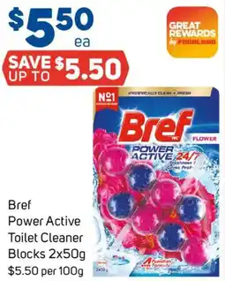 Foodland Bref Power Active Toilet Cleaner Blocks offer