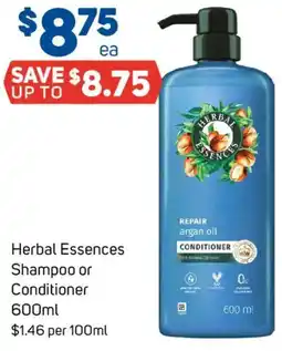 Foodland Herbal Essences Shampoo or Conditioner offer