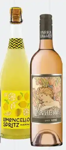 Foodland De Bortoli Spritz Range La Boheme Act Varietals offer