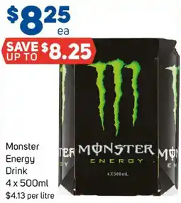 Foodland Monster Energy Drink offer