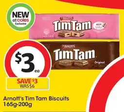 Coles Arnott's Tim Tam Biscuits offer