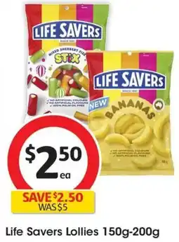Coles Life Savers Lollies offer