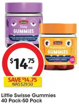 Coles Little Swisse Gummies offer