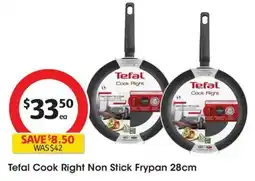 Coles Tefal Cook Right Non Stick Frypan offer