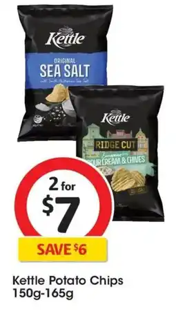 Coles Kettle Potato Chips offer
