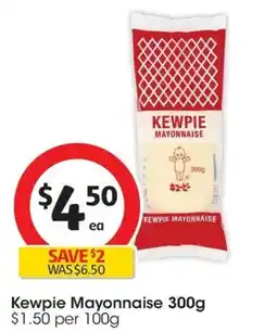 Coles Kewpie Mayonnaise offer