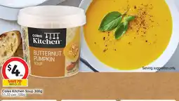 Coles Coles Kitchen Soup offer