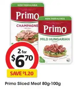 Coles Primo Sliced Meat offer