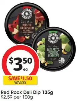 Coles Red Rock Deli Dip offer