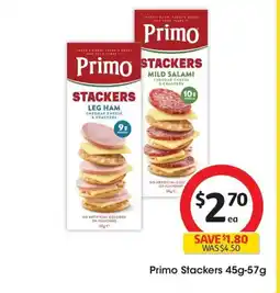 Coles Primo Stackers offer