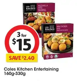 Coles Coles Kitchen Entertaining offer
