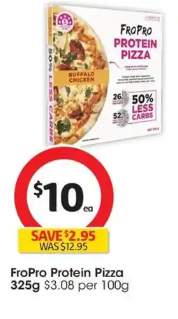 Coles FroPro Protein Pizza offer
