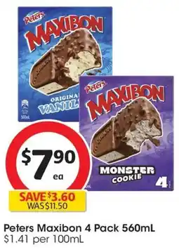 Coles Peters Maxibon offer