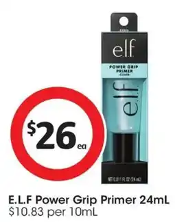 Coles E.L.F Power Grip Primer offer