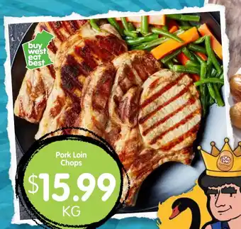 Spudshed Pork Loin Chops offer