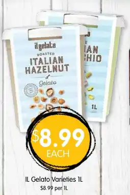 Spudshed Gelato Varieties offer