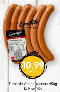 Spudshed Eurostyle Vienna Wieners offer