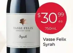 Porters Vasse Felix Syrah offer