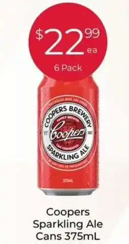 Porters Coopers Sparkling Ale Cans offer