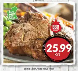 Spudshed Lamb Loin Chops Value Pack offer